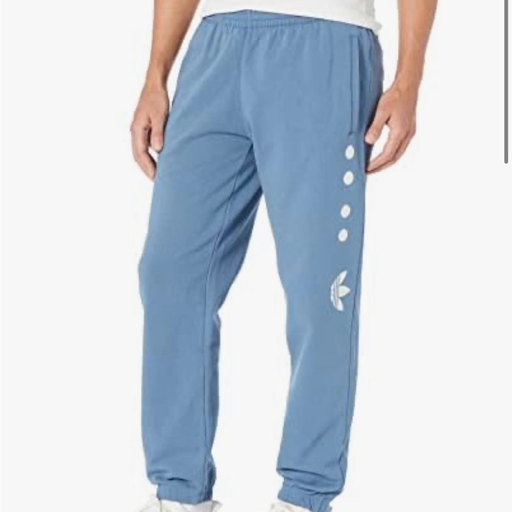 Adidas Reclaimed Originals Blue Joggers